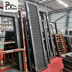 Puertas de <span class=keywords><strong>Louvre</strong></span> de aluminio de estilo moderno, persianas de obturador de plantación de listones de moda para <span class=keywords><strong>Interior</strong></span> para hoteles resistentes a impactos - Product Image 6