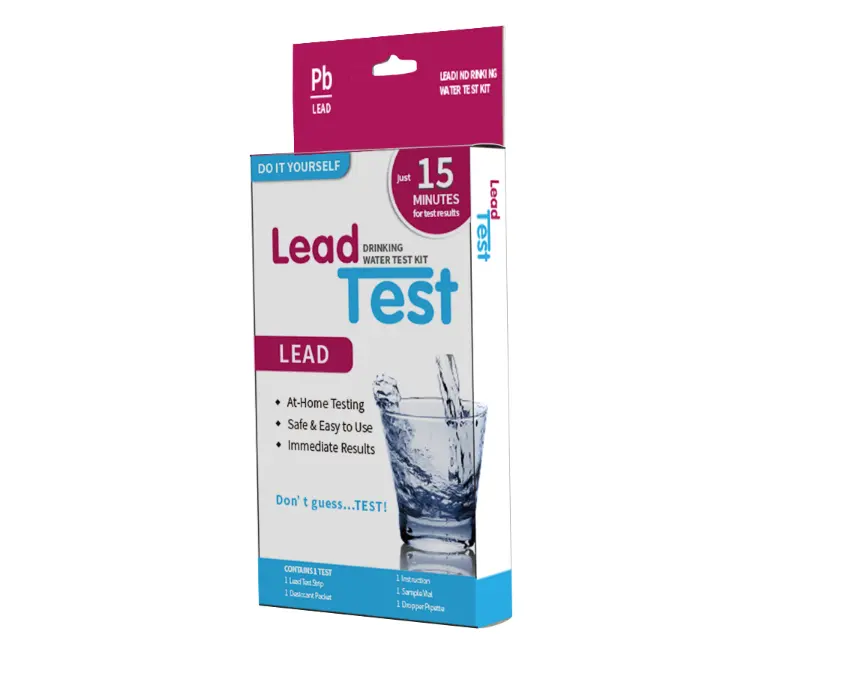 Factory new production Lead Tester Drinking water test Kit for home healthcare