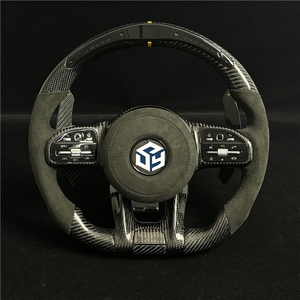 Volant sport en cuir avec écran LED pour Mercedes Benz C217 W209 W204 W205 W206 W207 Coupé <span class=keywords><strong>C63s</strong></span> C63 AMG - Product Image 1