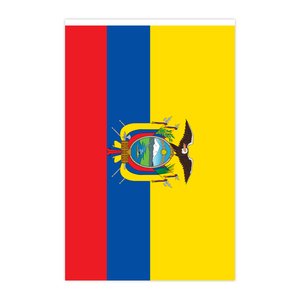 Fabricante al por mayor de banderines de bandera de Ecuador con tamaño <span class=keywords><strong>y</strong></span> patrón personalizados para decoraciones - Product Image 2