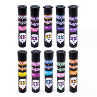 PACKMAN x PartyBoy Filtres à cigarettes jetables ronds en plastique Accessoires pour fumeurs Tubes de style King Size 109 mm