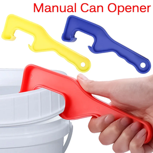 Ouvre-boîte manuel en plastique, outil d'ouverture domestique pour économiser du temps et des efforts, pour le décapage des couvercles de seaux de miel de grande capacité, de seaux et de barils de peinture - Product Image 5