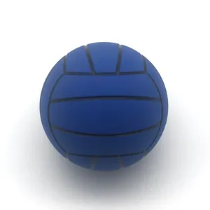 60mm mini hollow rubber bounce volleyball high bounce sport ball