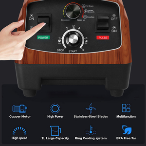 Blender puissant à grande vitesse pour la maison, <span class=keywords><strong>mixeur</strong></span>, centrifugeuse, blender <span class=keywords><strong>pas</strong></span> <span class=keywords><strong>cher</strong></span> pour les appareils de cuisine - Product Image 5