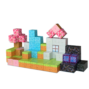 Vente chaude Ville Ensembles Aimant Personnalisé Monde Ensemble <span class=keywords><strong>Construction</strong></span> Assemblage Jeu Jouets Blocs Magnétiques 2024 - Product Image 1