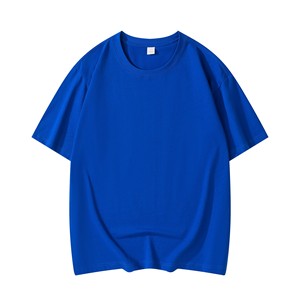 T-shirt en coton 100% 290 GSM, taille US, coupe oversize, grande taille, poids lourd, impression personnalisée du logo, vente en gros, t-shirt vierge pour hommes - Product Image 4