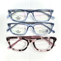Liquidation de stock mixte : Montures de lunettes carrées en acétate à monture complète, tendance, livraison rapide, vente chaude, unisexe, haute qualité