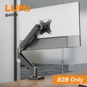Resorte mecánico súper económico de 17 "-32" 9kg, brazo de monitor único, pantalla de ordenador, soporte de montaje VESA <span class=keywords><strong>para</strong></span> Monitor - Product Image 1