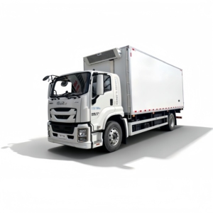 Camion frigorifique Isuzu diesel automatique Euro 5 de 7,8 m neuf |   Camion frigorifique pour fruits et légumes - Product Image 3