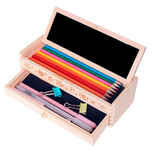 2020 nuevo estilo multifuncional de la escuela caja de lápiz personalizado pluma de alta calidad caso con pizarra de enseñanza S - Product Image 2