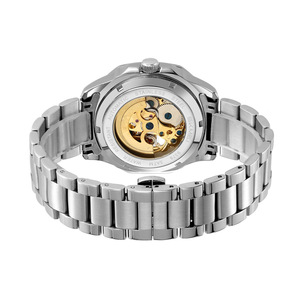 Skmei Mechanical Watch Men Skeleton Automatic Stainless Steel Band 30M Waterproof Hollow Out Design - Product Image 3