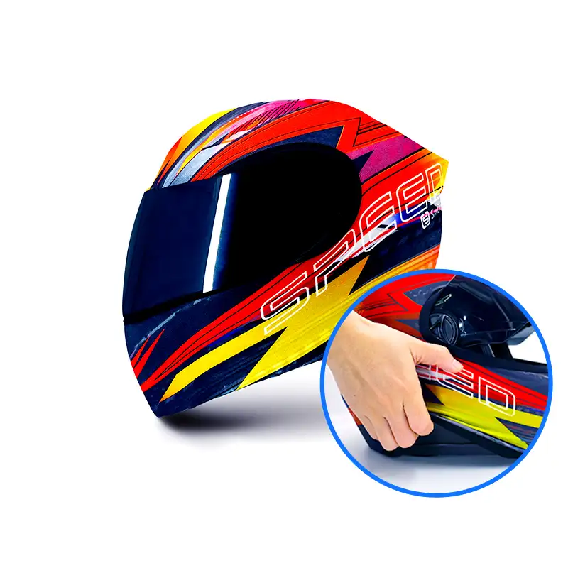 ファンシーヘルメットカバーよく売る新しいタイプのヘルメットスキンフルフェイスオートバイスキースノーボード自転車サイクリングヘルメットファブリックカバー