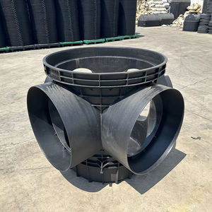 Accesorios de Alta Calidad para <span class=keywords><strong>Pozos</strong></span> de Inspección de Tres y Cuatro Vías, Resistentes a la Corrosión, de Polietileno, para Tanques Sépticos - Product Image 2