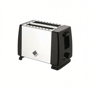 2-Slice Stainless Steel <b>Toaster</b> With Defrost Function For Kitchen Use - Product Image 2