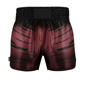 Shorts de boxe personnalisés pour arts martiaux, OEM, en sergé, pour l'entraînement, tenues d'équipe personnalisées, shorts de combat pour hommes - Product Image 1