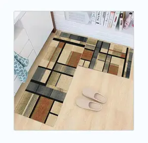 Mulberry Silk 3d Impressão Tapete Europa Tapetes e Custom Designer Indoor tapetes de porta Cozinha mat