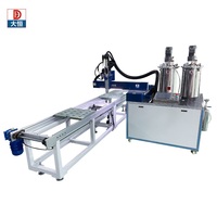 Machine de distribution automatique de colle AB Daheng, machine de remplissage de deux matériaux adhésifs, pompe à piston mécanique à bras articulé brevetée