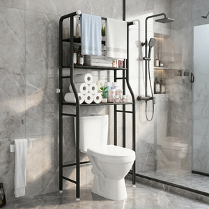 Étagère de rangement pour toilettes, meuble de cuisine, support pour machine à laver, étagère de salle de bain peu encombrante – Prix usine - Product Image 1
