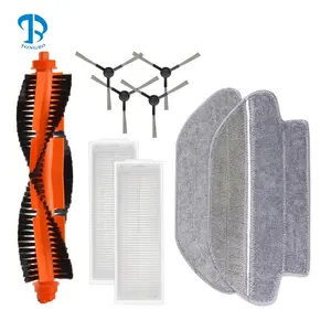 Fit for Xiaomi Robot Vacuum-Mop 2S/Viomi V2/V2 pro/V3/SE Proscenic M6 Pro Roller Edge Brush Hepa Filter Mop Cloth Accessories