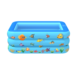 Piscina Inflable Personalizada para Verano, <span class=keywords><strong>Alberca</strong></span> de Plástico para Patio Trasero, Piscina Inflable - Product Image 3