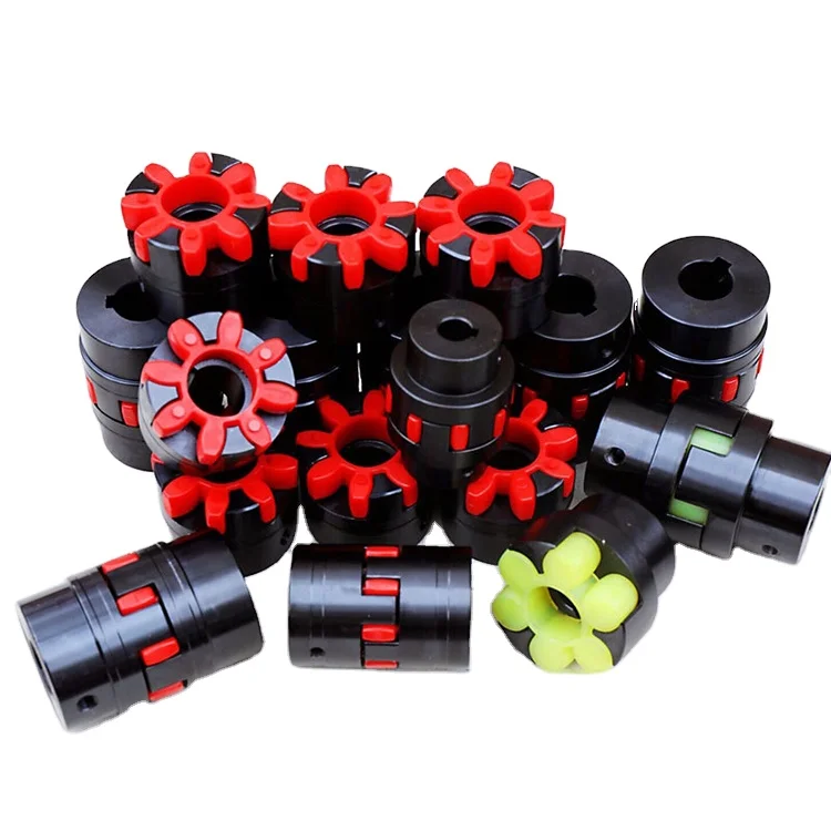 Mingdao customized Forestry machinery and equipment jaw couplings,jaw spider coupling,curved jaw coupling