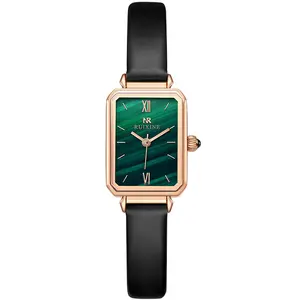 RUIXINE 808 Fashion Female Wristwatches Small and Exquisite Women Square Watch Luxury Waterproof Quartz Ladies Wrist Watch