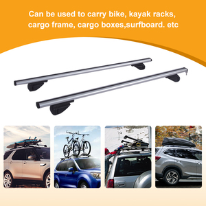 Cubierta Personalizada para Portaequipajes de Techo para Avensis Verso, Barra de Aluminio para Almacenamiento, Accesorios 4x4, Capacidad de 75 kg, Modelo RB890 - Product Image 2