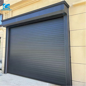 <span class=keywords><strong>Porte</strong></span> <span class=keywords><strong>en</strong></span> acier à haute résistance, enroulable, sécurisée, renforcée, résistante au vent, pour les installations industrielles extérieures, les usines - Product Image 5