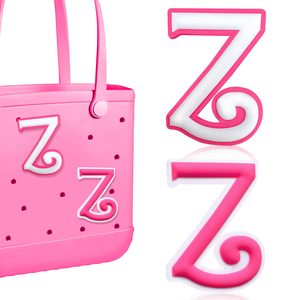 26 Breloques Lettres pour Sac Bogg, Accessoires Décoratifs Imprimés Alphabet 3D, Breloque pour Insert de Sac Bogg, Breloque Alphabet Personnalisable - Product Image 5