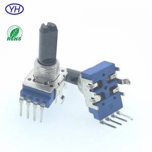 Échantillons gratuits ROHS 4 broches 11MM RK11K RV11 4 broches linéaire 1k 10k 50k 100k Potentiomètre à film carbone alps pour contrôle de volume - Product Image 1