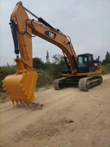 รถขุดตีนตะขาบ Cat336d 36ton รถตักตีนตะขาบสินค้ามาใหม่ในเซี่ยงไฮ้สินค้ามาใหม่2022สีเหลือง - Product Image 3