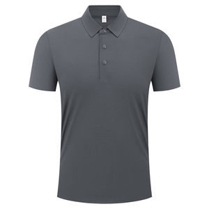 Polo Personalizado de Alta Gama, Nailon de Secado Rápido, Color Sólido, Manga Corta, Ropa de Trabajo Corporativa, Tienda 4S, Solapa de Seda de Hielo - Product Image 1