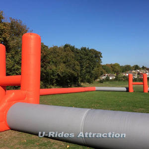 <span class=keywords><strong>Grand</strong></span> terrain de rugby gonflable mobile portatif fait sur commande pour le <span class=keywords><strong>château</strong></span> gonflable de jeux de sports de sports d'équipe - Product Image 2