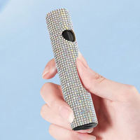 Vente chaude en gros Lampe à ongles UV LED sans fil miniature à main - 3W Charge USB, Séchage rapide 20/60s, Design en strass