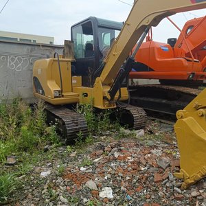 Excavadora Hidráulica de Orugas Usada de 6 Toneladas 305.5E con Bomba de Engranajes y Motor, de Segunda Mano y Alta Calidad - Product Image 2