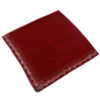 Muslimischer Schal Soft Plain Premium Bawal Baumwolle Voile China Factory Ready Stock Solider Farben Rains tone Tuduang Großhandel USA