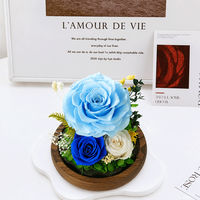 Moederdag cadeau groothandel eeuwige bloemen voor altijd bloemen in doos natuurlijke geconserveerde rozen voor Valentijnsdag