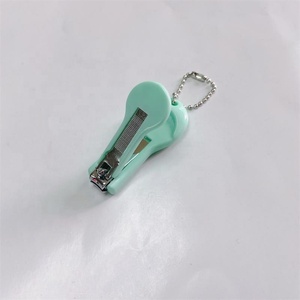 새로운 디자인 안전 아기 유아 아이 손톱 깎기 커터 플라스틱 포수 체인 - Product Image 3