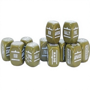 Wargames Warlord Games Bolt Action WWII Military Wargaming Olive Drab Set di 12 <span class=keywords><strong>dadi</strong></span> - Product Image 1