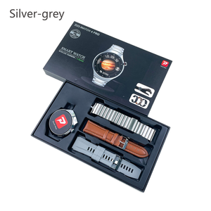 Reloj Inteligente D25 Watch 4 Pro, Correas de Cuero y Goma, Forma Redonda, Carga Inalámbrica - Product Image 2