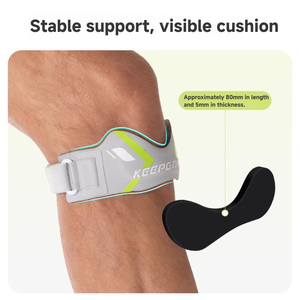 Rodilleras Ajustables <span class=keywords><strong>de</strong></span> Neopreno Suave con Soporte para la Rótula para Correr, Talla Única, Soporte para Estabilizar la Rodilla y la Tendinitis - Product Image 2