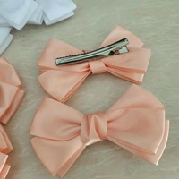 Gros nœuds décoratifs en Organza faits à la main, gros nœuds, décoration pompon pour cheveux
