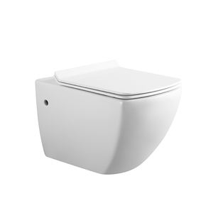 Inodoro Moderno <span class=keywords><strong>de</strong></span> Alta Gama Montado en la Pared con Función <span class=keywords><strong>de</strong></span> Bidé, Diseño <span class=keywords><strong>de</strong></span> Inodoro que Ahorra Espacio con <span class=keywords><strong>Cisterna</strong></span> <span class=keywords><strong>Oculta</strong></span> - Product Image 6