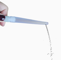 Kit de lavement réutilisable en silicone 2L avec poche pour café et eau, nettoyage par lavement, tuyau en silicone de 2 m de long, douche anale pour femmes et hommes