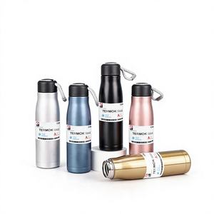 Tehmck Gobelet isotherme en acier inoxydable de 500 ml avec corde pour les voyages en plein air et l'usage quotidien - Product Image 1