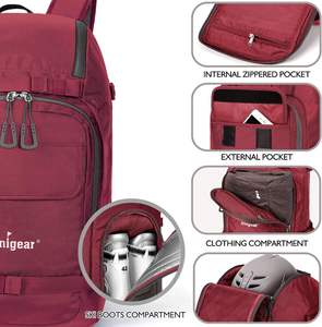 Mochila de viaje gratuita para botas de esquí y snowboard, cascos, gafas y ropa exterior, hecha para durar. - Product Image 5