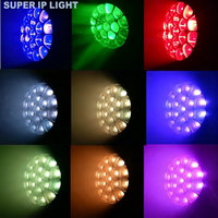 Projecteur motorisé 285W RGBW 4-en-1 Effet Œil d'Abeille, 19 LED, Équipement d'éclairage de scène pour Discothèque et KTV, Lumières LED RGB à tête mobile