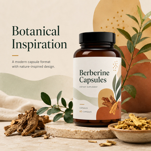 Complément alimentaire à base de plantes en gros, cannelle de Ceylan biologique, chlorhydrate de berbérine liposomale 1500 mg 97%-98% capsules, améliore l'immunité - Product Image 3