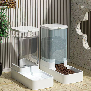 3.8LPet Feeder Dog <strong>Cat</strong> Food Bowl Pet Feeder Food Dispenser Auto Water Dispenser Bowl Grain Storage <strong>Barrel</strong> - Product Image 6