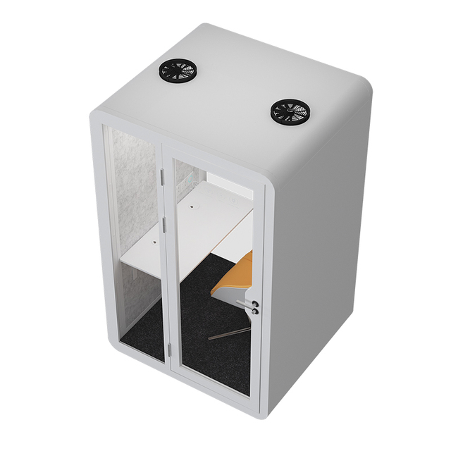 Movable Tiny Single Office Pod Indoor Soundproof Acoustic Furniture Home Office Mobile TelePhone Booth Pods